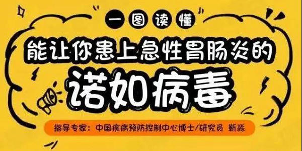 一图读懂!预防诺如病毒这样做 | 安全公开课